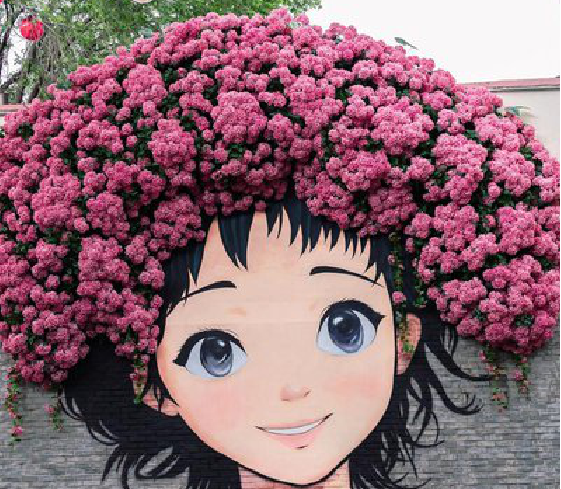 合肥墙体彩绘-网红墙打卡