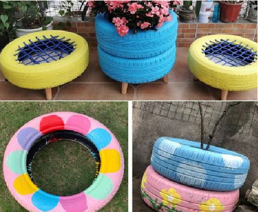 合肥墙体彩绘-变废为宝