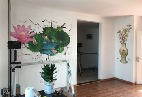 合肥墙体彩绘相比墙纸的优势。