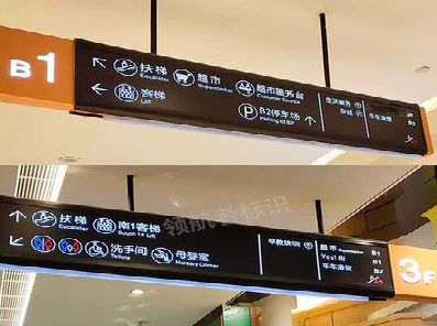 合肥如何通过商场标识牌引导客流分布？